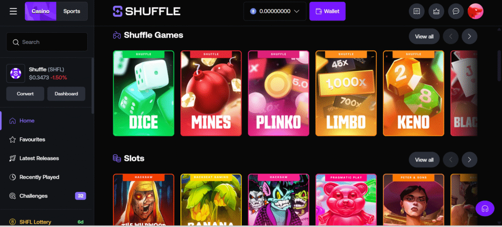Shuffle Casino