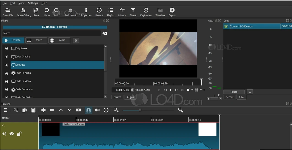 Shotcut video editor